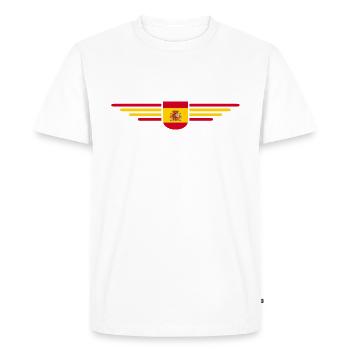 I Love Spain, Design T-Shirt Outfit - Men's Premium Organic T-Shirt - white - Front - Nico (187cm)