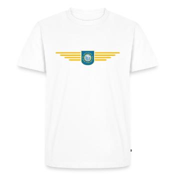 T-shirt de fan du Dakota du Sud – Pour les vrais fans ! - T-shirt Premium bio Homme - blanc - Devant - Nico (187cm)