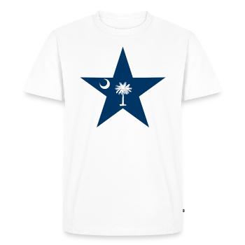 T-shirt de fan de Caroline du Sud – Pour les vrais fans ! - T-shirt Premium bio Homme - blanc - Devant - Nico (187cm)
