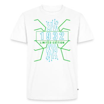 Anniversaire 1932 Gaming Limited Edition Gamer - T-shirt Premium bio Homme - blanc - Devant - Nico (187cm)
