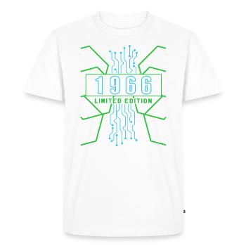 Birthday 1966 Gaming Limited Edition Gamer - Men's Premium Organic T-Shirt - white - Front - Nico (187cm)