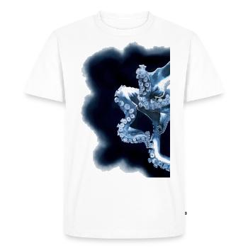 Octopus Tentacle Octopus Tentacle Octopus - Men's Premium Organic T-Shirt - white - Front - Nico (187cm)