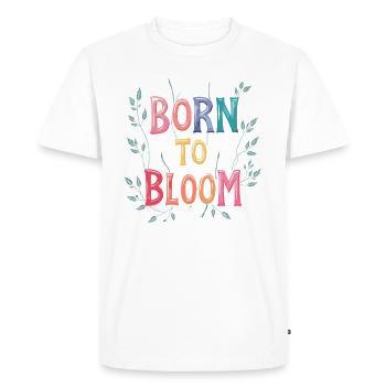 Dandelion Dandelion Lover Floral Floral - T-shirt Premium bio Homme - blanc - Devant - Nico (187cm)