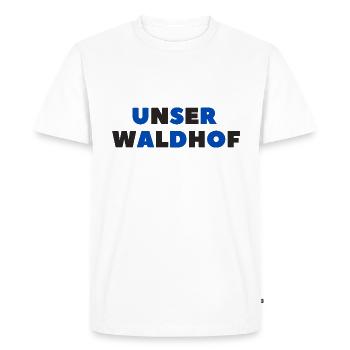 Our Waldhof - Men's Premium Organic T-Shirt - white - Front - Nico (187cm)