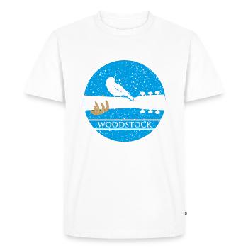 Festival de Woodstock Rock n Roll Shirt Party Metal - T-shirt Premium bio Homme - blanc - Devant - Nico (187cm)