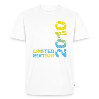 2010 Édition Limitée Anniversaire Cadeau Femme Mari - T-shirt Premium bio Homme - blanc - Devant - Nico (187cm)