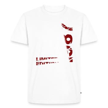 1987 édition limitée anniversaire cadeau femme mari - T-shirt Premium bio Homme - blanc - Devant - Nico (187cm)