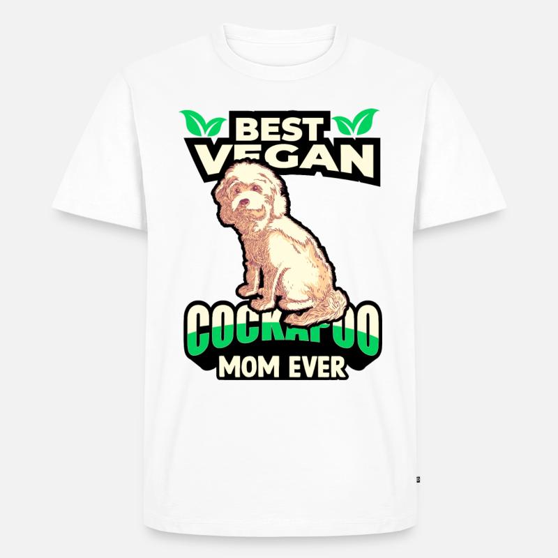 Cockapoo - Männer Premium Bio T-Shirt - Weiß
