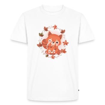 Très Meilleure maman Femmes Maman Cadeau Fête des Mères - T-shirt Premium bio Homme - blanc - Devant - Nico (187cm)