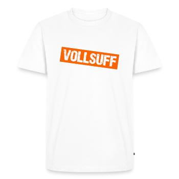 Bière Booze Chemise Femmes Hommes Célébrer Partenaire Look - T-shirt Premium bio Homme - blanc - Devant - Nico (187cm)