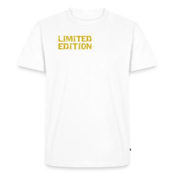 1976 édition limitée anniversaire cadeau femme mari - T-shirt Premium bio Homme - blanc - Devant - Nico (187cm)