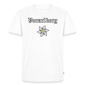 Edelweiss - Vorarlberg - T-shirt Premium bio Homme - blanc - Devant - Nico (187cm)