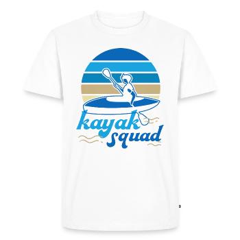 Kayak Faune Aventure Kayak Hobby - T-shirt Premium bio Homme - blanc - Devant - Nico (187cm)