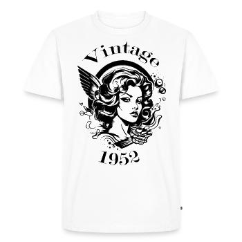 Millésime 1952 - T-shirt Premium bio Homme - blanc - Devant - Nico (187cm)