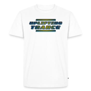 Uplifting Trance | Uplifting Trance Music Remix - Men's Premium Organic T-Shirt - white - Front - Nico (187cm)