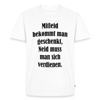 paroles cool - T-shirt Premium bio Homme - blanc - Devant - Nico (187cm)