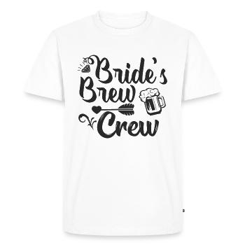 célibataire - T-shirt Premium bio Homme - blanc - Devant - Nico (187cm)