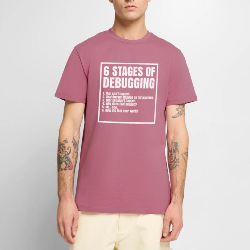 Codeur informatique Coder C++ Html T-shirt Premium bio Homme