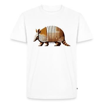 Tatou - T-shirt Premium bio Homme - blanc - Devant - Nico (187cm)