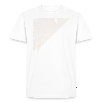 Triangle - Men's Premium Organic T-Shirt - white - Front - Nico (187cm)