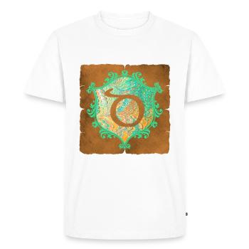 E 36 d - T-shirt Premium bio Homme - blanc - Devant - Nico (187cm)