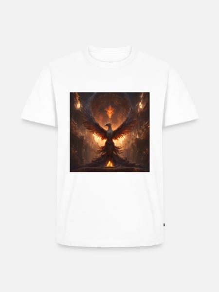 le phoenix - T-shirt Premium bio Homme - blanc