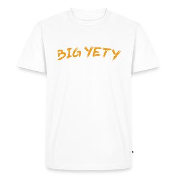 Big Yeti is the best nickname you’ve ever had - Men's Premium Organic T-Shirt - white - Front - Nico (187cm)