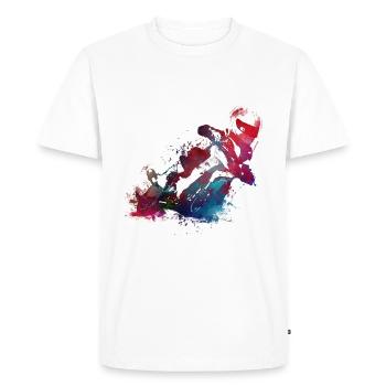 Motor racing #motor #sport - Men's Premium Organic T-Shirt - white - Front - Nico (187cm)