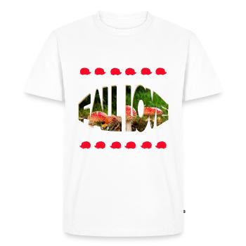 automne 59 - T-shirt Premium bio Homme - blanc - Devant - Nico (187cm)