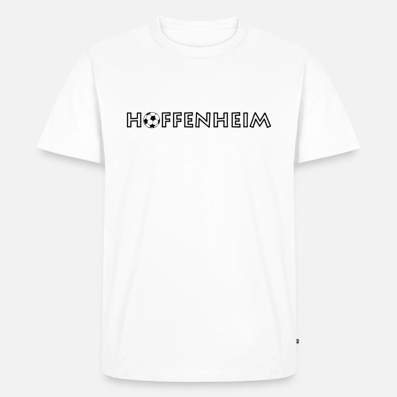 hoffenheim - Männer Premium Bio T-Shirt - Weiß