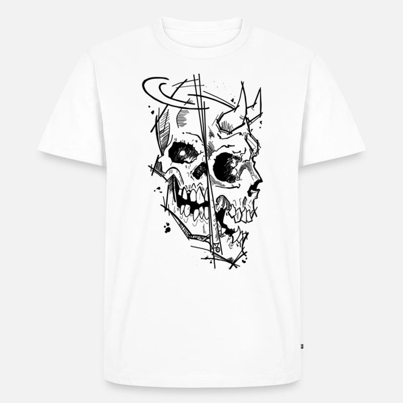 Engelsdämon - Männer Premium Bio T-Shirt - undefined