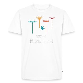 Bug im Rechenzentrum für jeden Itler und EDV Typ - Männer Premium Bio T-Shirt - Weiß - Vorne - Nico (187cm)