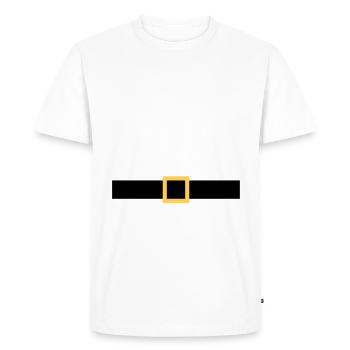 pere-noel - T-shirt Premium bio Homme - blanc - Devant - Nico (187cm)