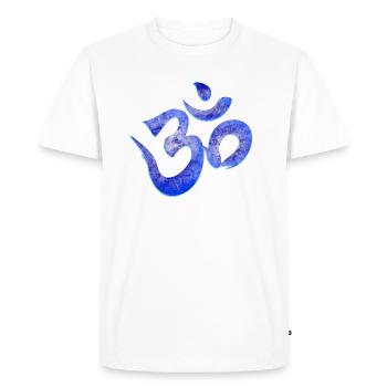 Namaste Spiritual Yoga - T-shirt Premium bio Homme - blanc - Devant - Nico (187cm)