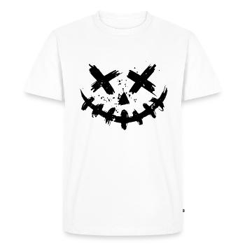 Halloween mask disguise - Men's Premium Organic T-Shirt - white - Front - Nico (187cm)
