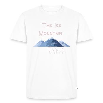 The Ice Mountain - T-shirt Premium bio Homme - blanc - Devant - Nico (187cm)
