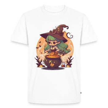 Mixologue mystique - T-shirt Premium bio Homme - blanc - Devant - Nico (187cm)
