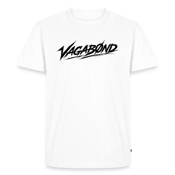 VAGABØND - Men's Premium Organic T-Shirt - white - Front - Nico (187cm)