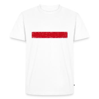Madrid Millésime - T-shirt Premium bio Homme - blanc - Devant - Nico (187cm)