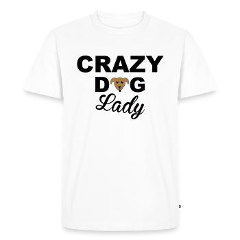 Dog Lady - T-shirt Premium bio Homme - blanc - Devant - Nico (187cm)