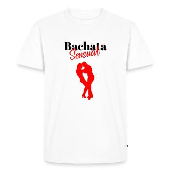 Bachata Sensual Gift Dance Danse Latinos Latina Kiz - T-shirt Premium bio Homme - blanc - Devant - Nico (187cm)
