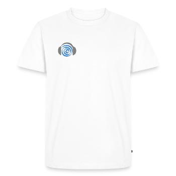 Julien and Sophie: Hypnosis & Well-being - Men's Premium Organic T-Shirt - white - Front - Nico (187cm)