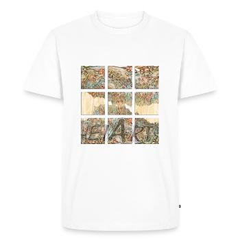 Abstract No. 60 (conçu par Heiarts) - T-shirt Premium bio Homme - blanc - Devant - Nico (187cm)