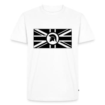 début reggae Noir - T-shirt Premium bio Homme - blanc - Devant - Nico (187cm)