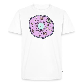 animal cell - Men's Premium Organic T-Shirt - white - Front - Nico (187cm)