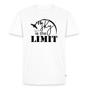 Glider Flight Pilot Glider Glider Glider - Men's Premium Organic T-Shirt - white - Front - Nico (187cm)