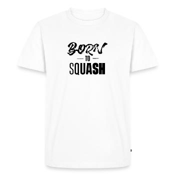 Squash Squash Squash Squash - Men's Premium Organic T-Shirt - white - Front - Nico (187cm)