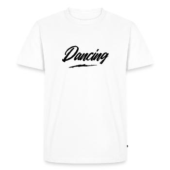 Danser Danser Danse - T-shirt Premium bio Homme - blanc - Devant - Nico (187cm)
