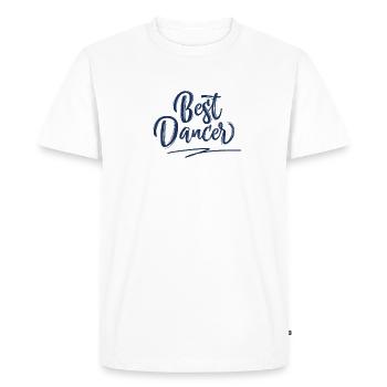 Dance Dancer Dance School Dance Dancer - Men's Premium Organic T-Shirt - white - Front - Nico (187cm)