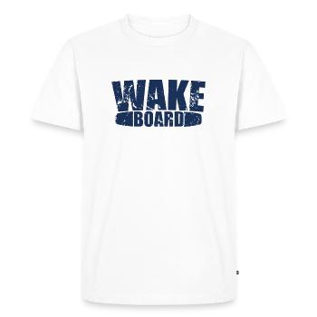 Wakeboard - T-shirt Premium bio Homme - blanc - Devant - Nico (187cm)
